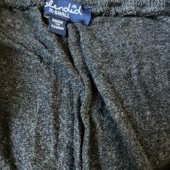 Splendid Women's Jogger Pants in Dark Gray - Picture 6 of 8